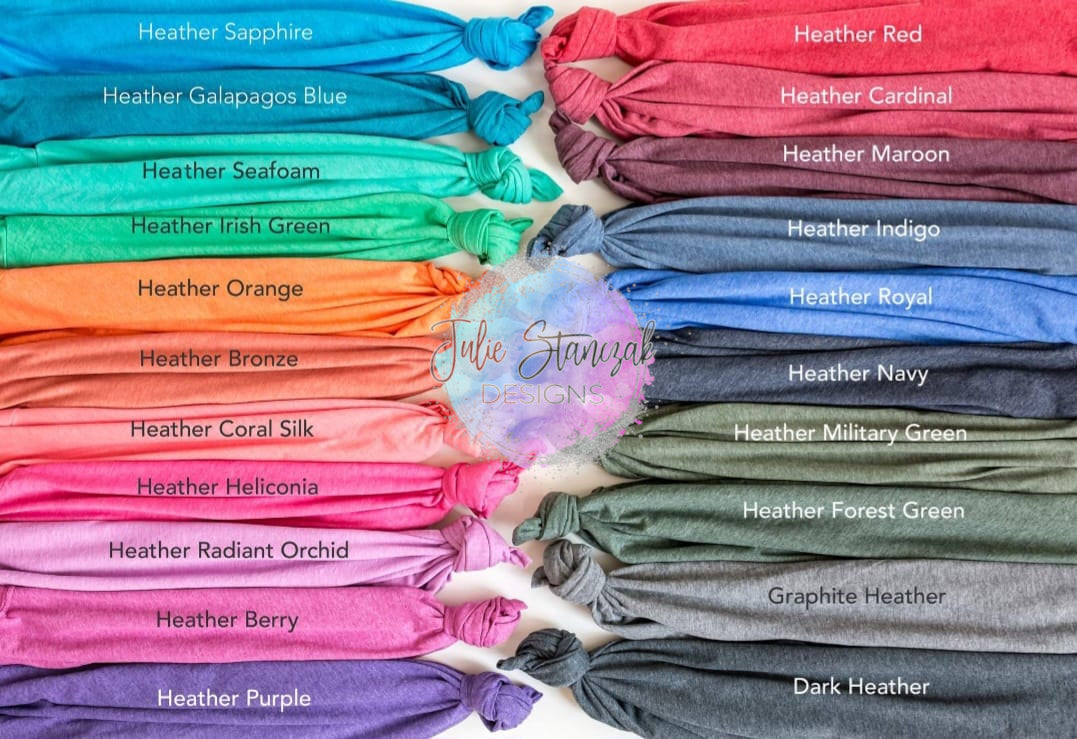 Blank Gildan Softstyle V-Neck Unisex Heather T-Shirt 64V00 RTS