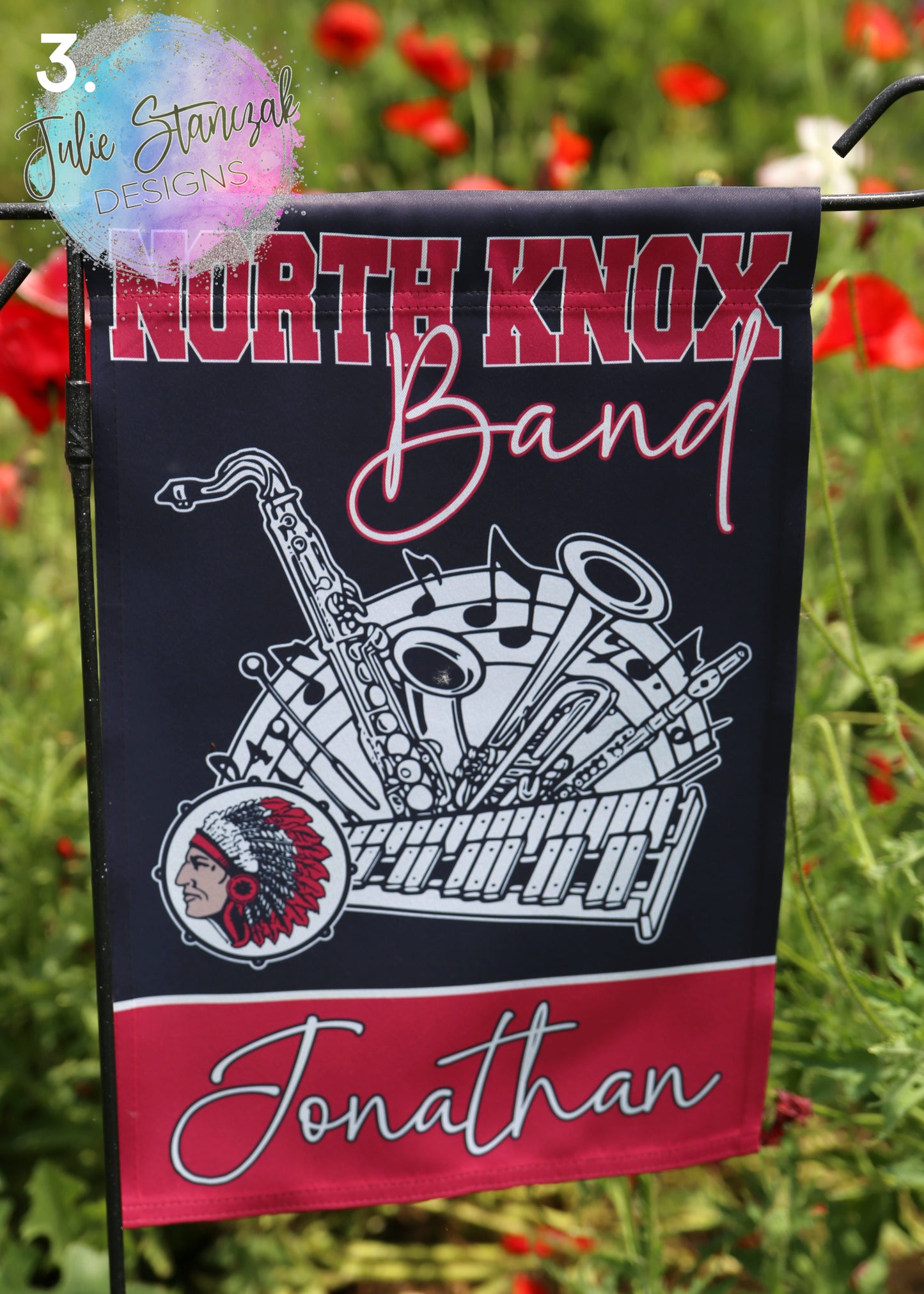Band Garden Flag Personalized Any School