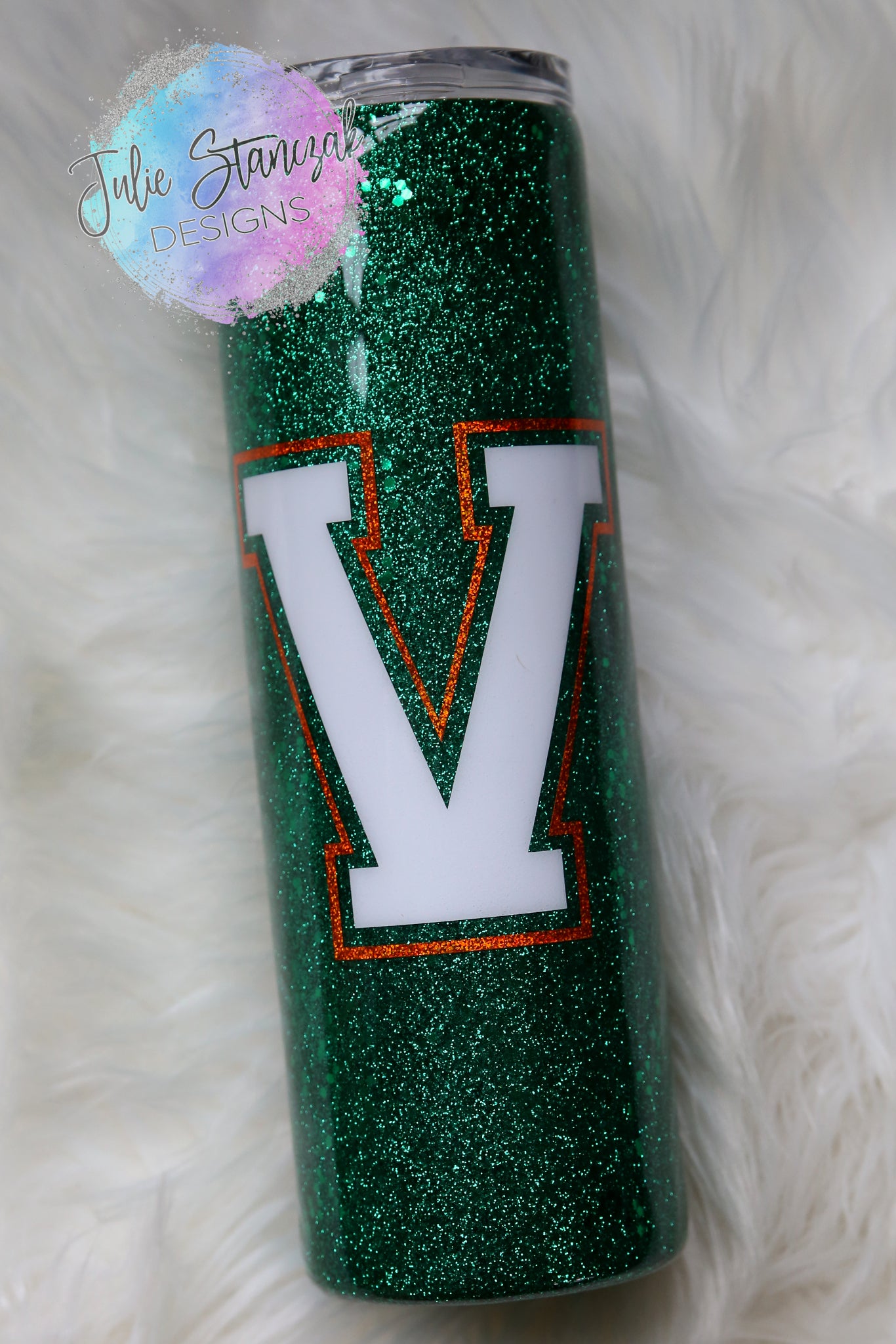 Vincennes Lincoln Alices Glitter Tumbler