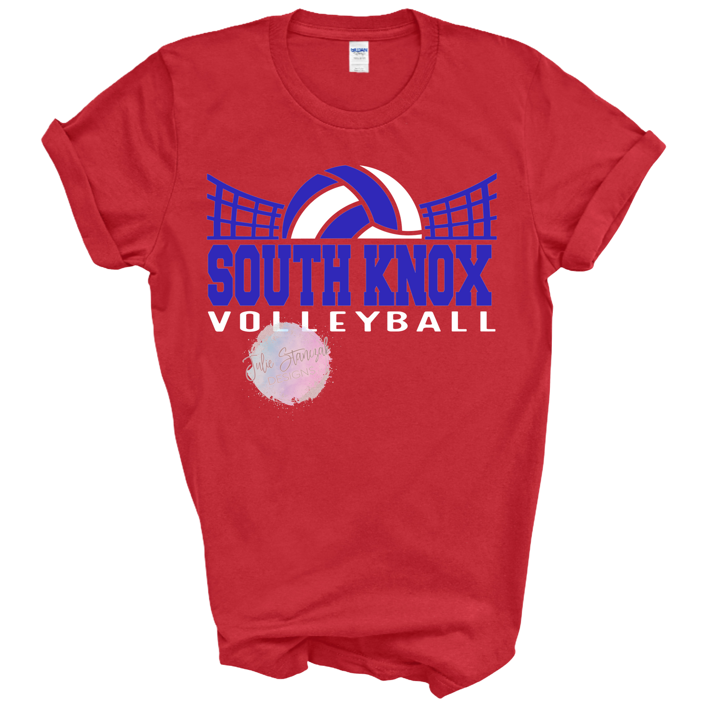South Knox Spartans Volleyball Net Curved