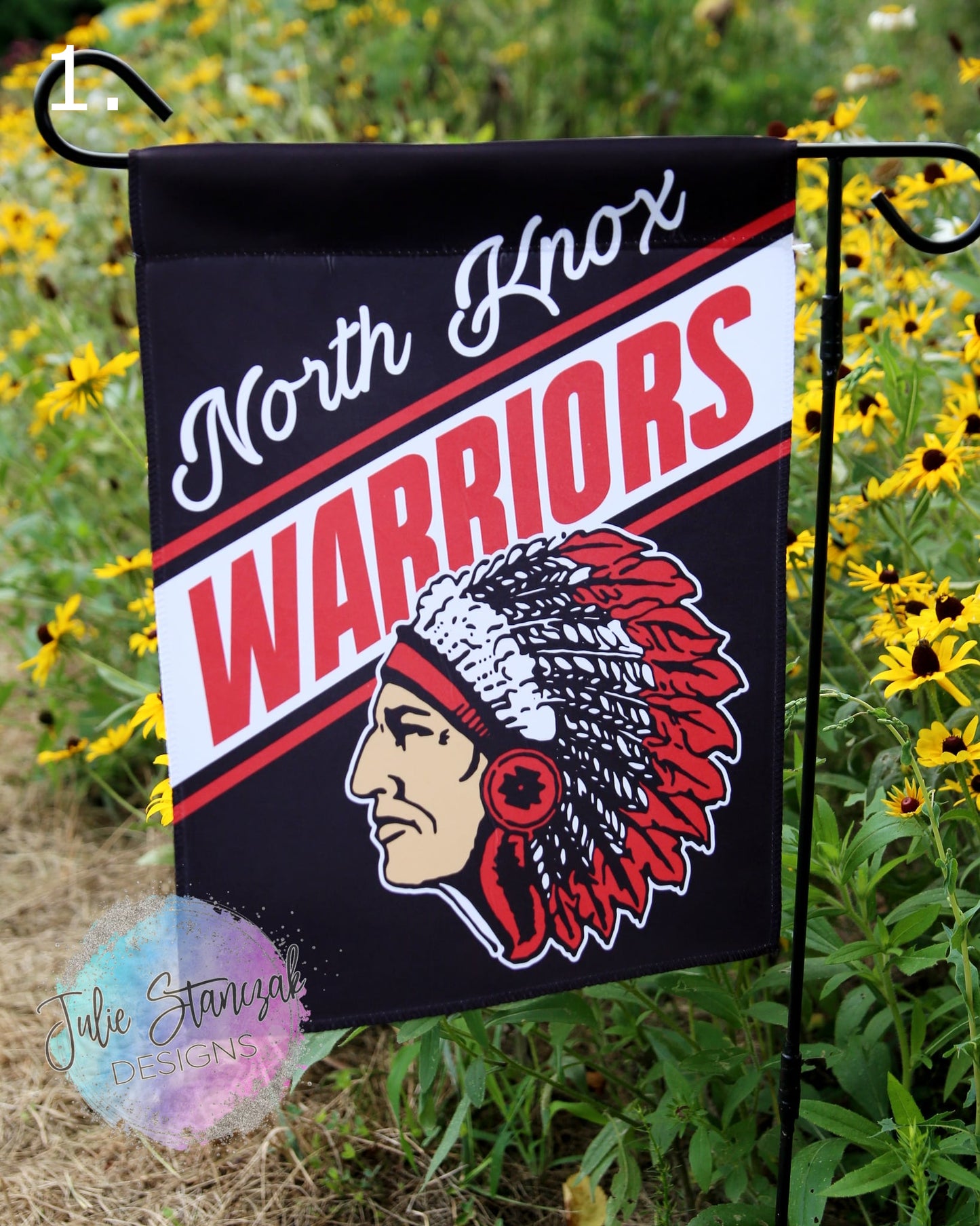 North Knox Warriors Garden Flag - 3 Options
