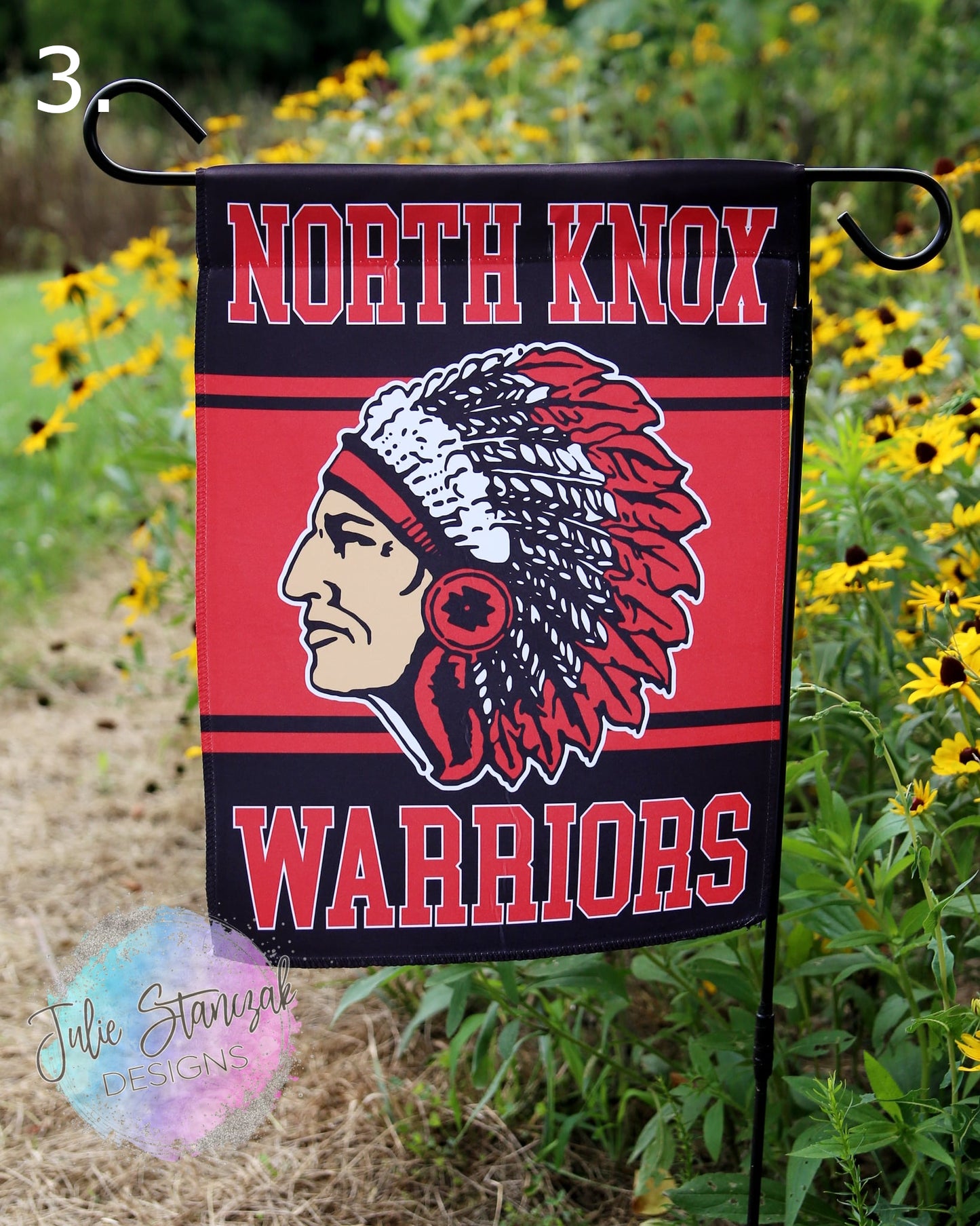 North Knox Warriors Garden Flag - 3 Options