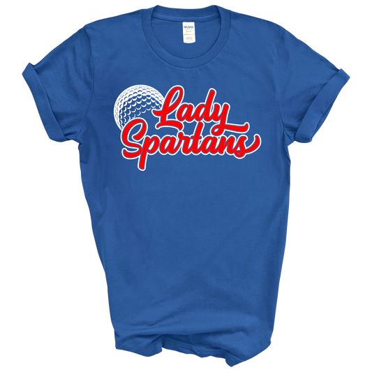 South Knox Spartans Golf Lady Script