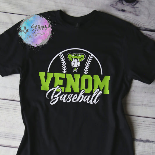 Vincennes Venom Baseball Mascot