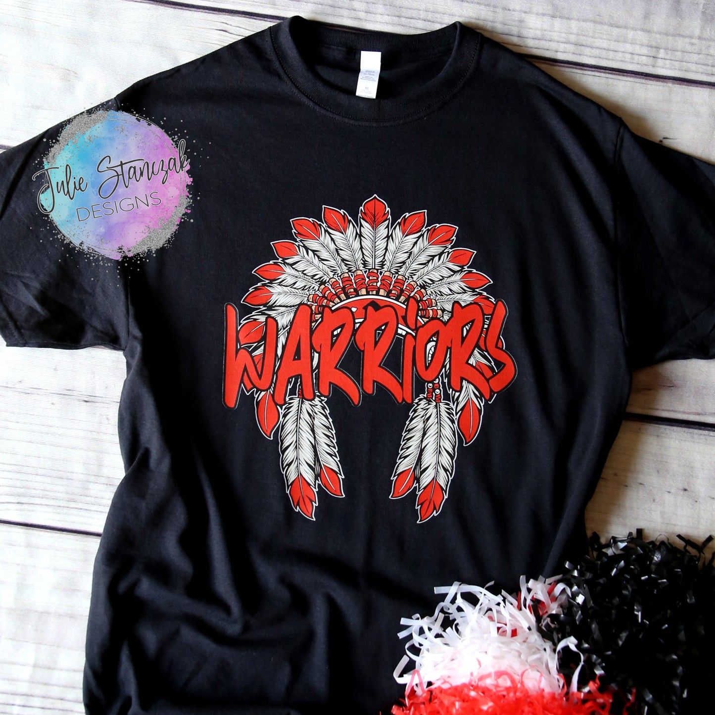 North Knox Warriors Headdress Bleached or Non-Bleached RTS