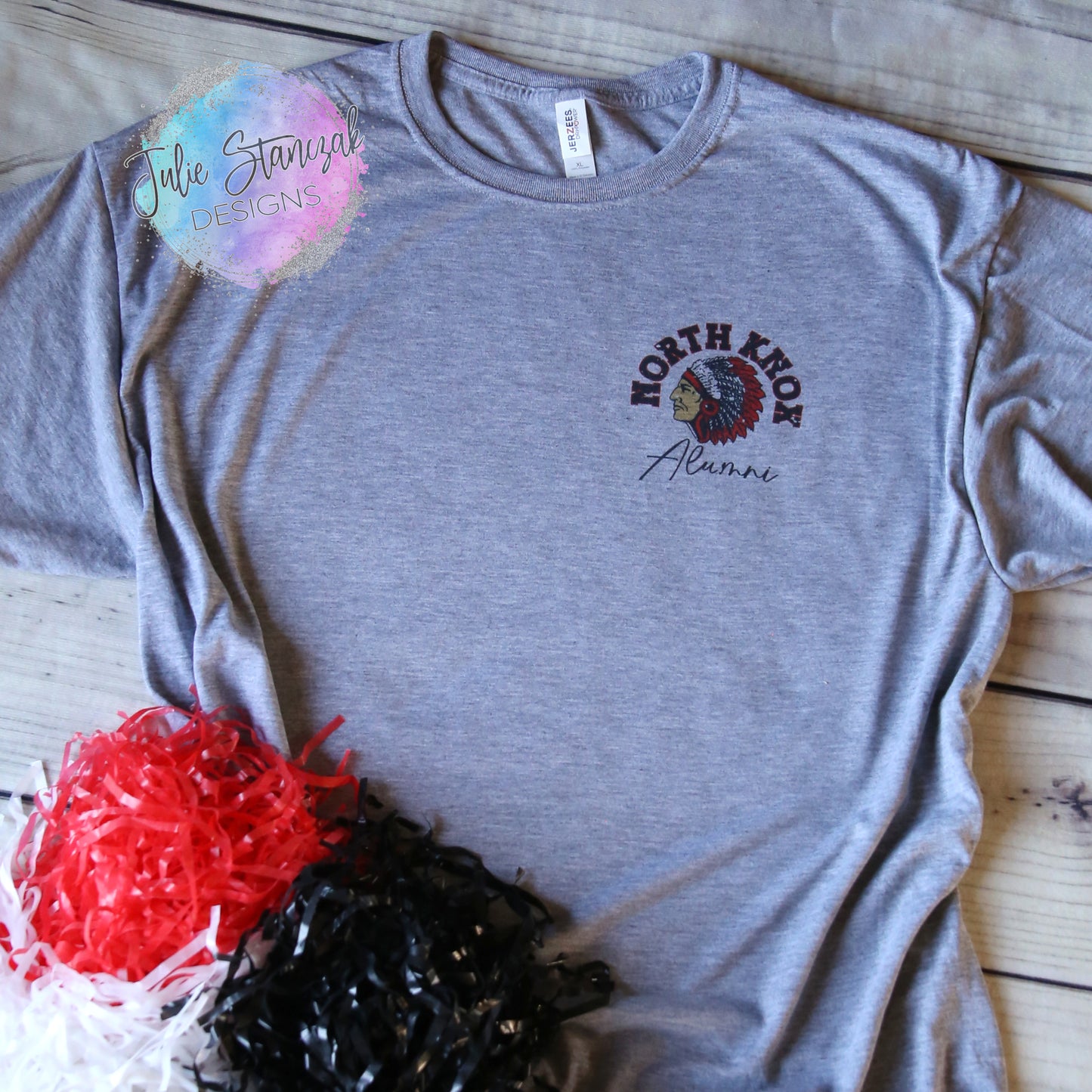 North Knox Warriors Alumni Once A Warrior Shirt CUSTOM YEAR