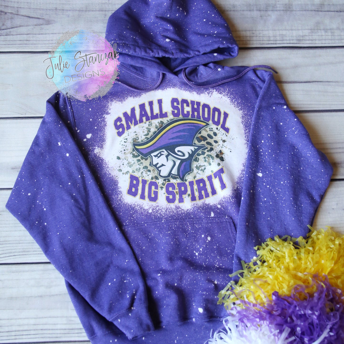 Rivet Patriots Small School Big Spirit Bleached RTS