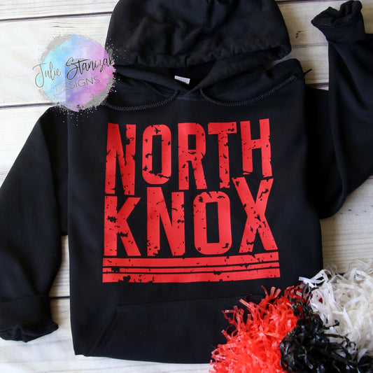 North Knox Warriors Distressed