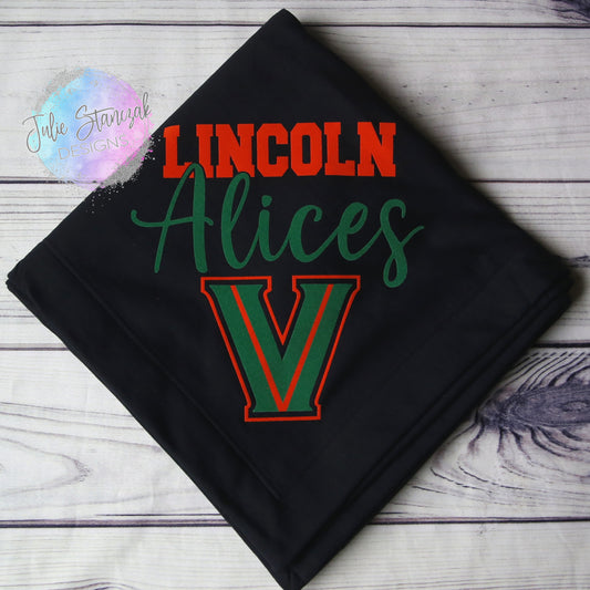 Vincennes Lincoln Alices Stadium Blanket