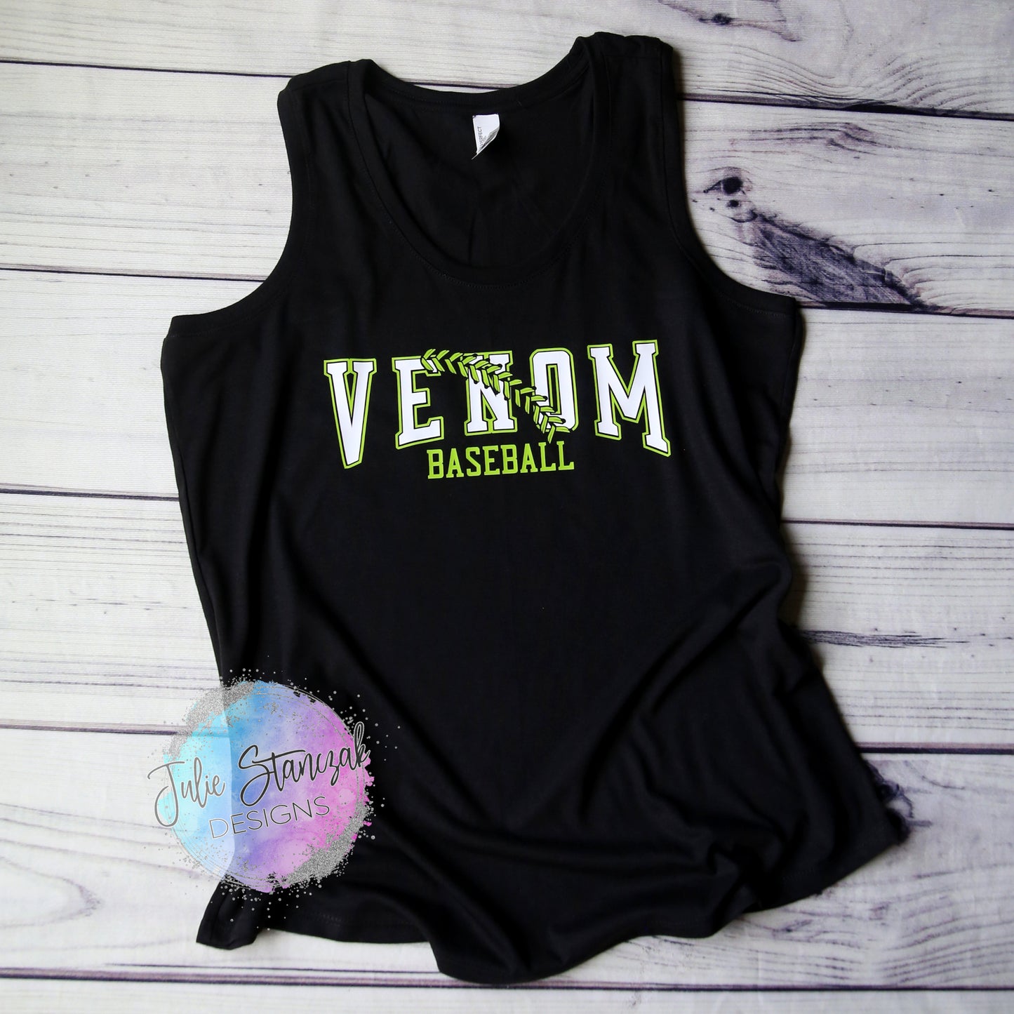 Vincennes Venom Baseball Stitches