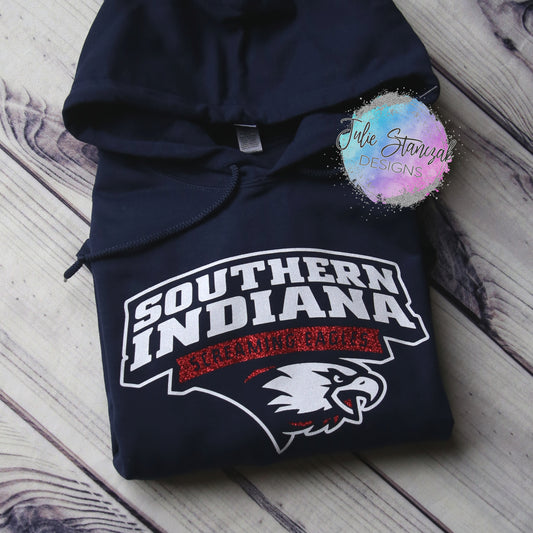 University of Southern Indiana USI Screaming Eagles Logo