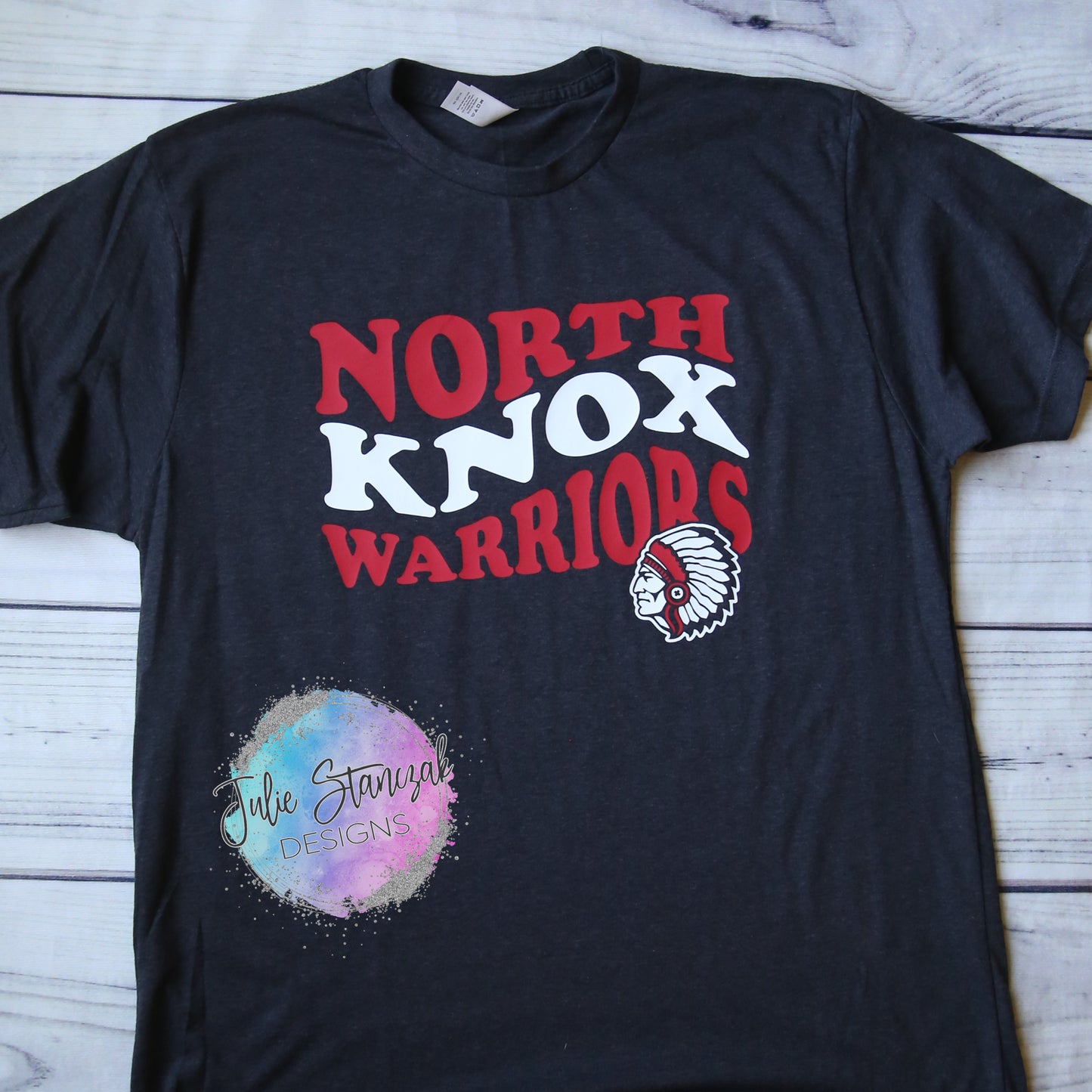 North Knox Warriors Retro Wavy RTS