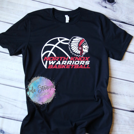 North Knox Warriors Basketball Mascot