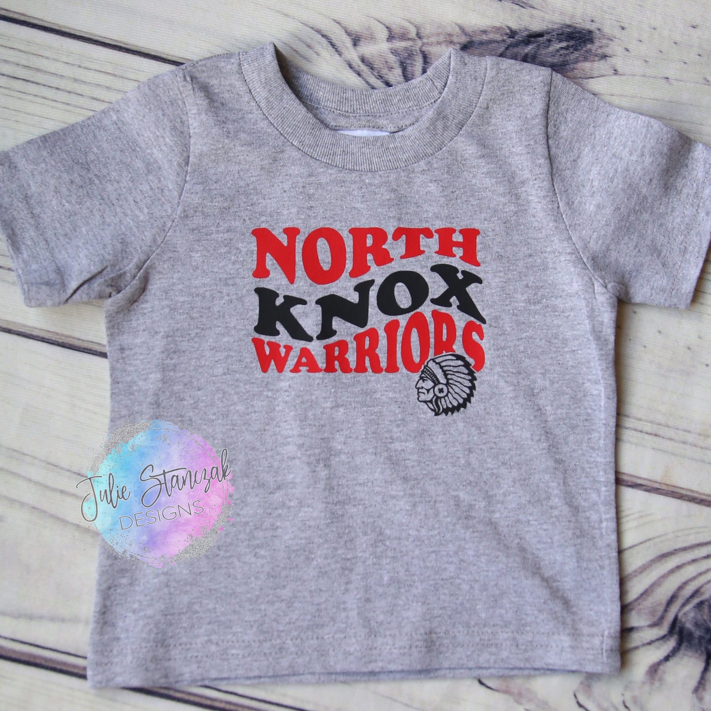 North Knox Warriors Retro Wavy RTS