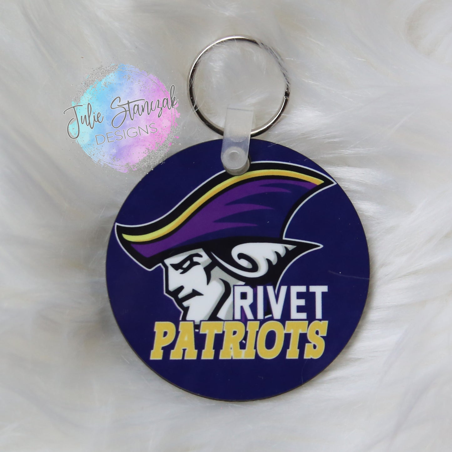 Rivet Patriots Keychain RTS