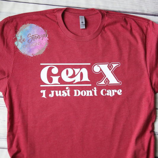 Gen X Just Don't Care RTS