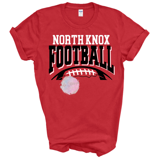 North Knox Warriors Football Curved