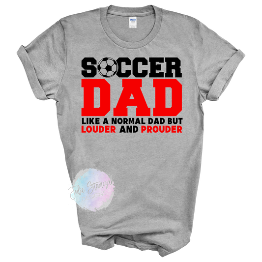 North Knox Warriors Soccer Dad Loud Proud