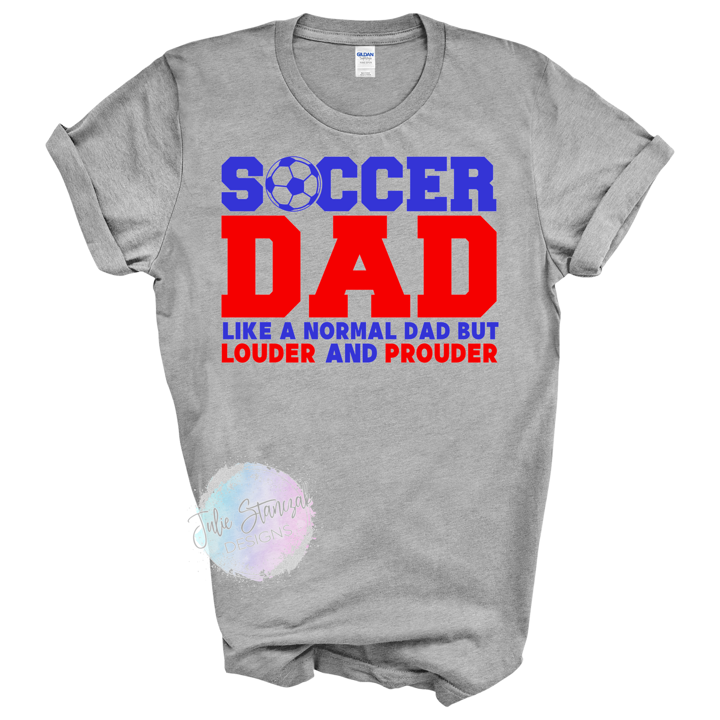 South Knox Spartans Soccer Dad Loud Proud