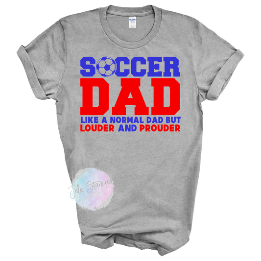 South Knox Spartans Soccer Dad Loud Proud