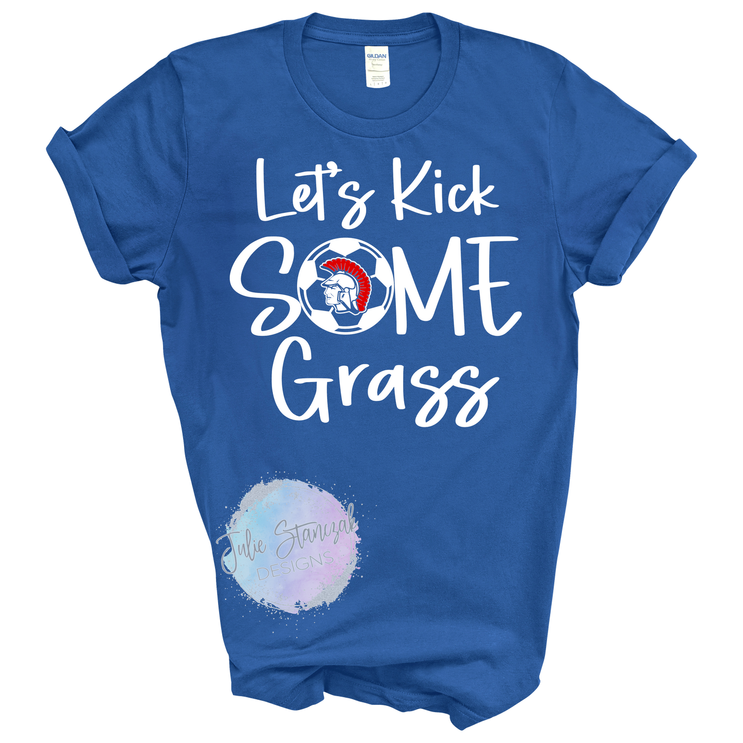 South Knox Spartans Soccer Kick Grass