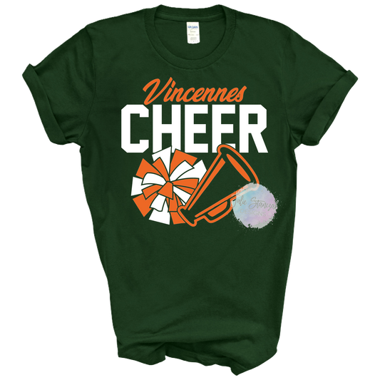Vincennes Lincoln Alices Cheer Megaphone
