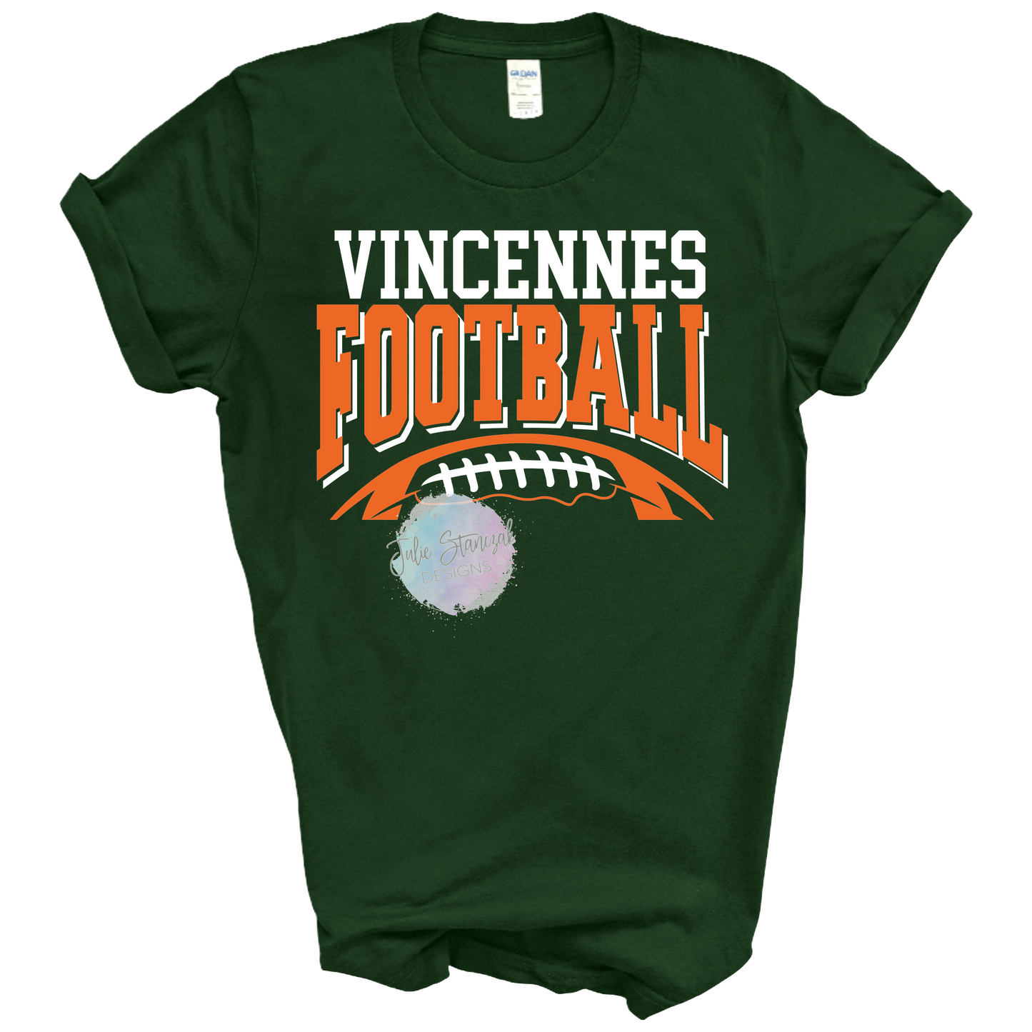 Vincennes Lincoln Alices Football Curved