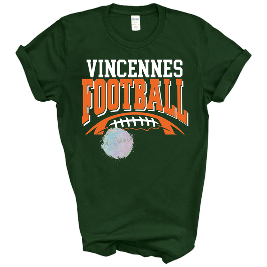 Vincennes Lincoln Alices Football Curved