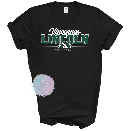 Vincennes Lincoln Alices Volleyball Multi-Color Ball