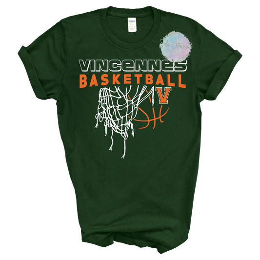 Vincennes Lincoln Alices Basketball Net Mascot