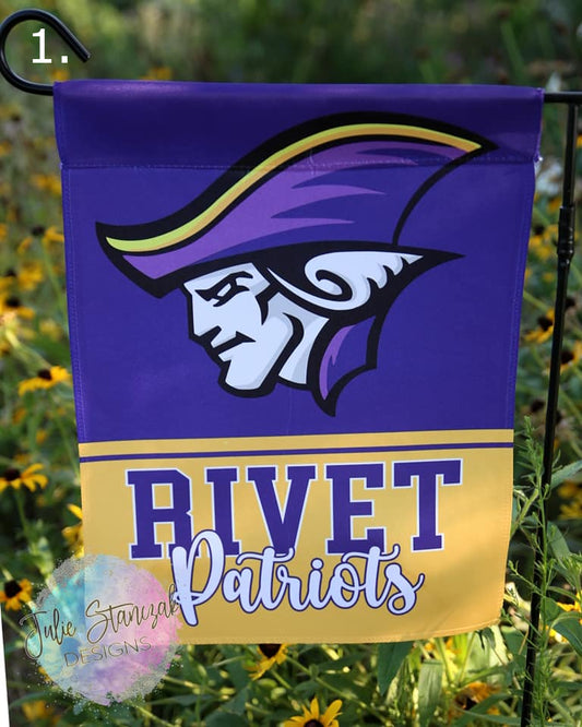 Rivet Patriots Garden Flag - 3 Options