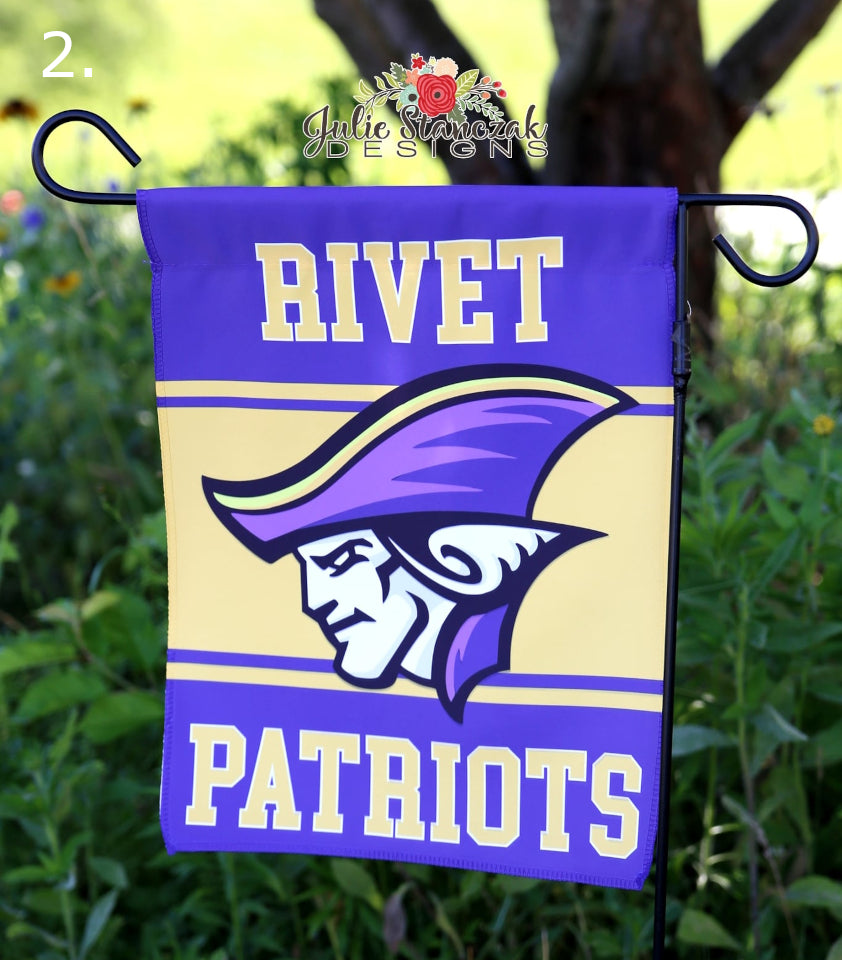 Rivet Patriots Garden Flag - 3 Options