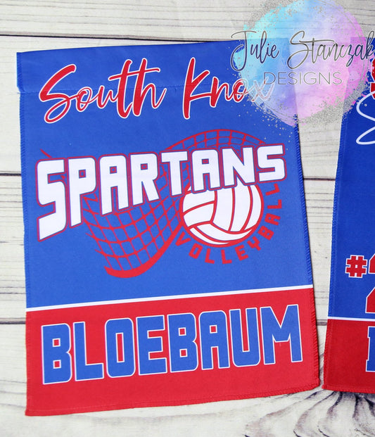 Volleyball Personalized Garden Flag