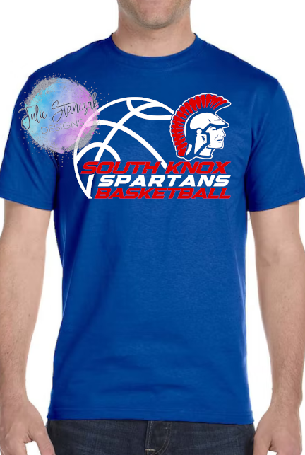 Basketball South Knox Spartans Mascot