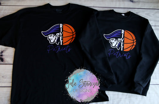 Rivet Patriots Basketball Half - Many Shirt Options