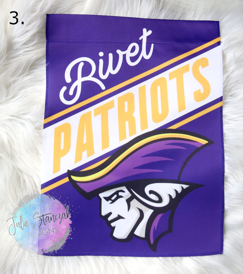 Rivet Patriots Garden Flag - 3 Options