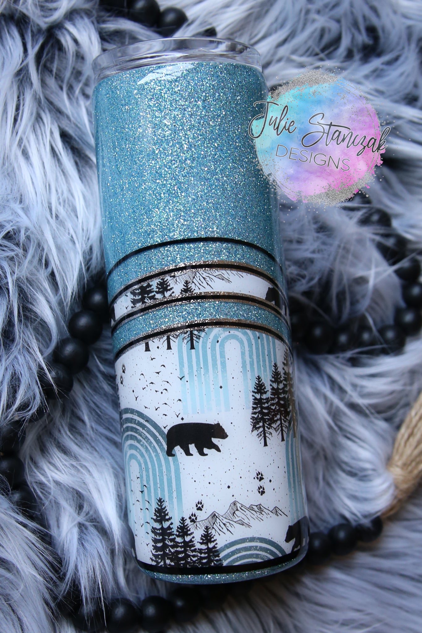 Life is Short Adventure More Glitter Tumbler RTS