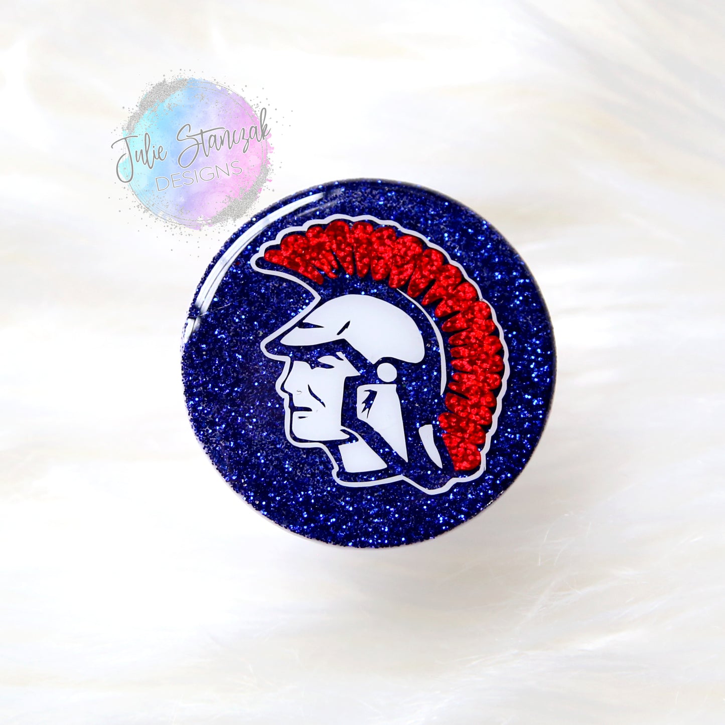 South Knox Spartans Glitter Phone Grip RTS